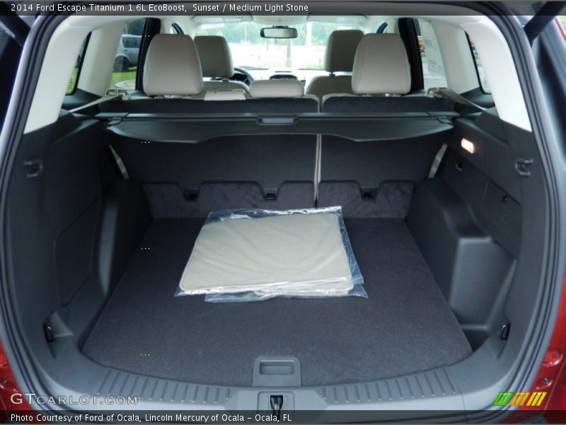 Sunset / Medium Light Stone 2014 Ford Escape Titanium 1.6L EcoBoost