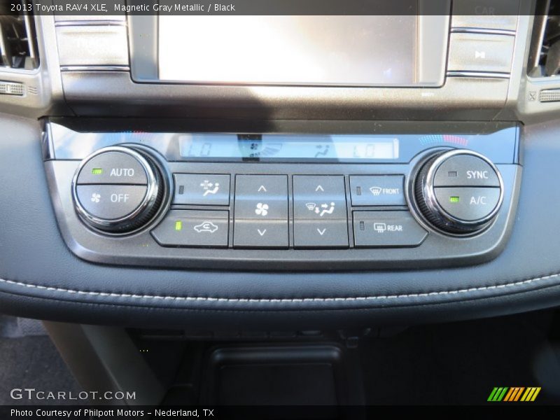 Magnetic Gray Metallic / Black 2013 Toyota RAV4 XLE