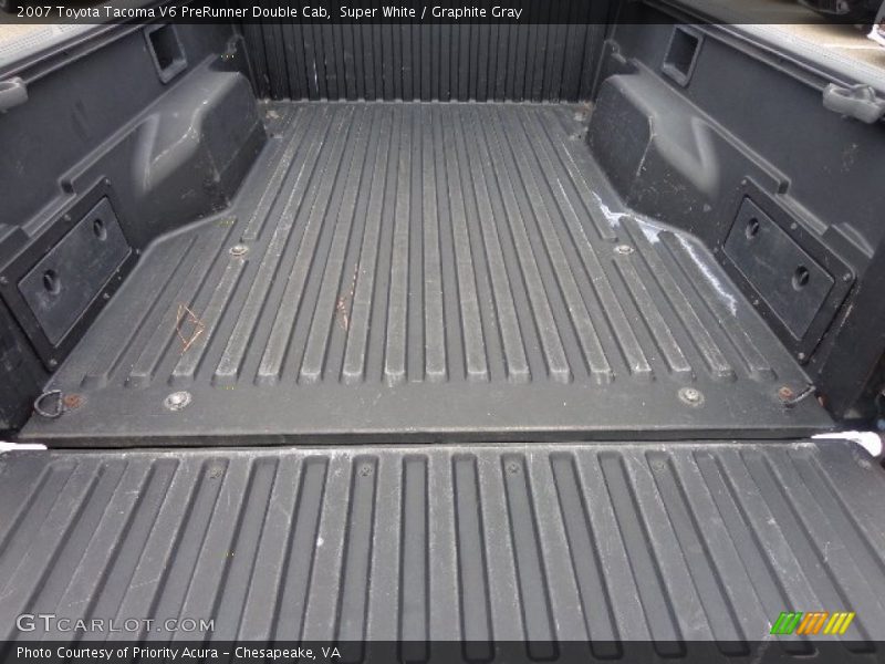 Super White / Graphite Gray 2007 Toyota Tacoma V6 PreRunner Double Cab