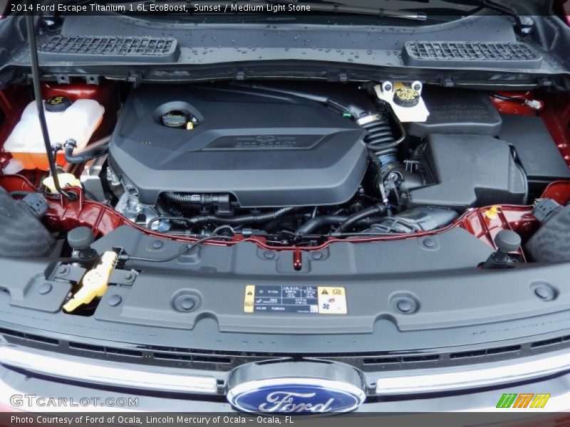  2014 Escape Titanium 1.6L EcoBoost Engine - 1.6 Liter GTDI Turbocharged DOHC 16-Valve Ti-VCT EcoBoost 4 Cylinder