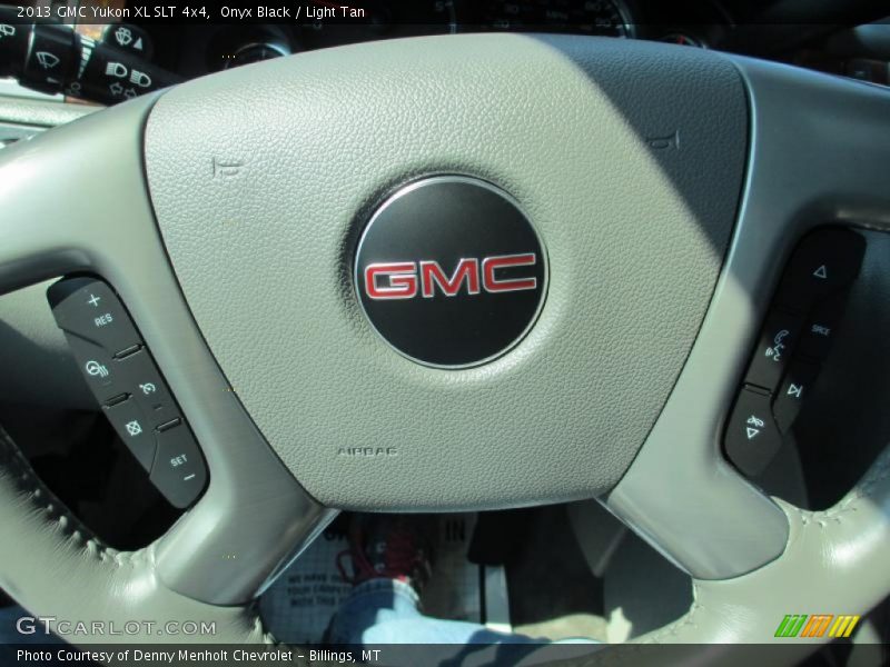 Onyx Black / Light Tan 2013 GMC Yukon XL SLT 4x4