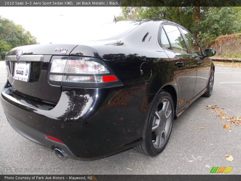 Jet Black Metallic / Black 2010 Saab 9-3 Aero Sport Sedan XWD