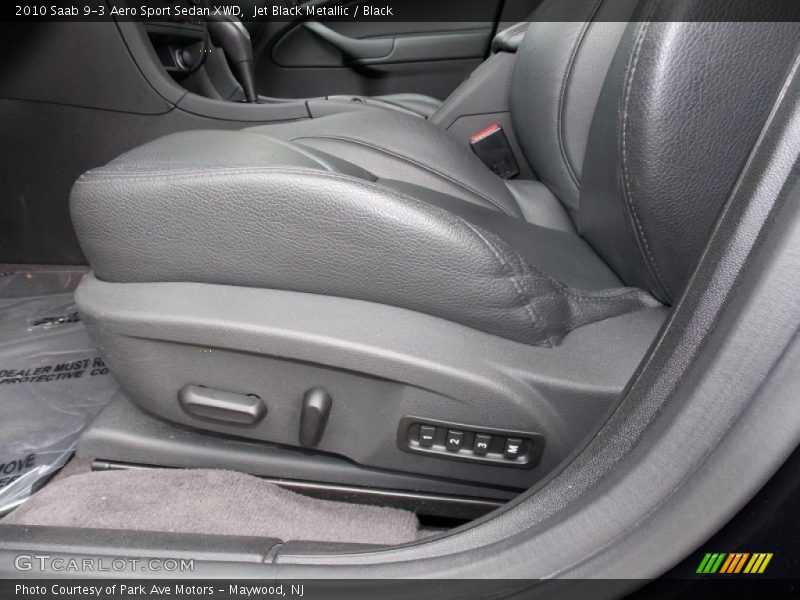 Front Seat of 2010 9-3 Aero Sport Sedan XWD