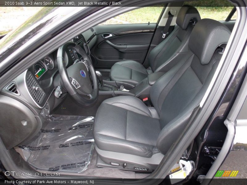  2010 9-3 Aero Sport Sedan XWD Black Interior
