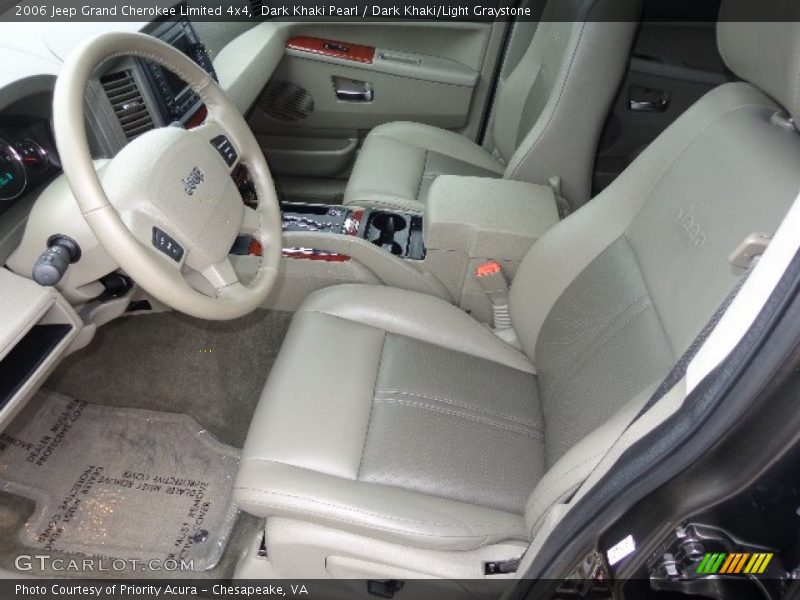  2006 Grand Cherokee Limited 4x4 Dark Khaki/Light Graystone Interior