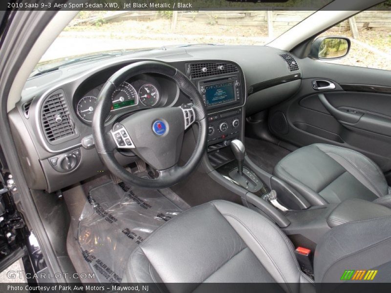 Black Interior - 2010 9-3 Aero Sport Sedan XWD 