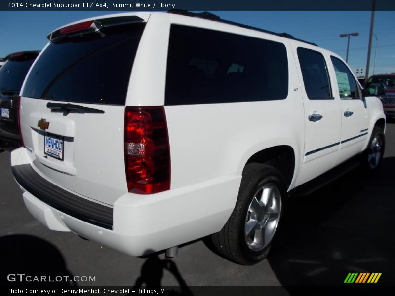 Summit White / Ebony 2014 Chevrolet Suburban LTZ 4x4