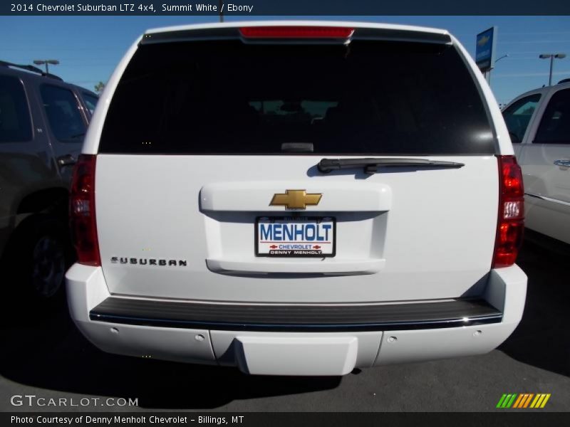 Summit White / Ebony 2014 Chevrolet Suburban LTZ 4x4