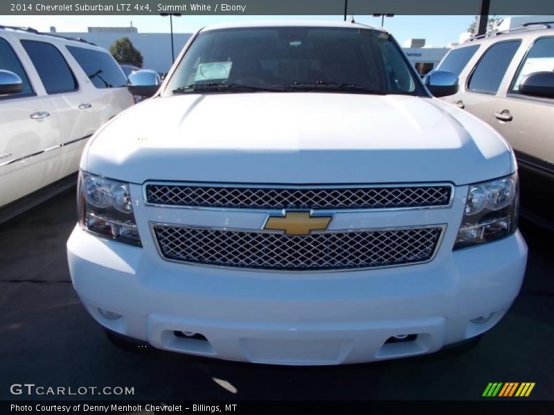 Summit White / Ebony 2014 Chevrolet Suburban LTZ 4x4