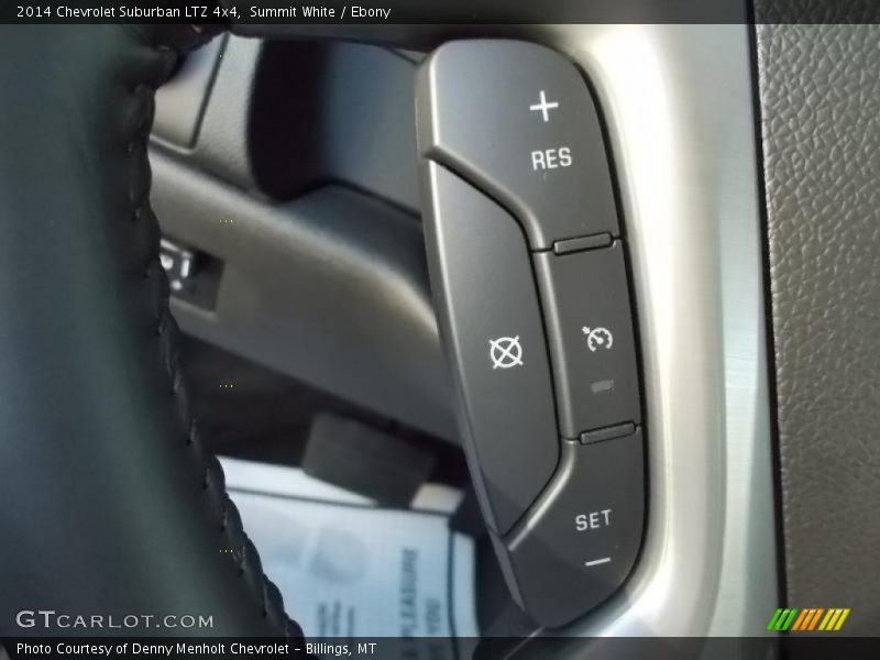 Summit White / Ebony 2014 Chevrolet Suburban LTZ 4x4
