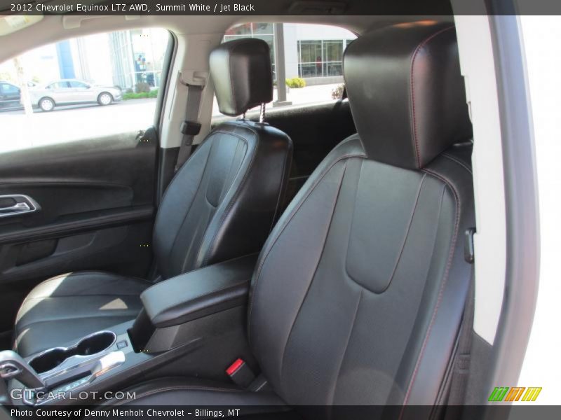 Summit White / Jet Black 2012 Chevrolet Equinox LTZ AWD