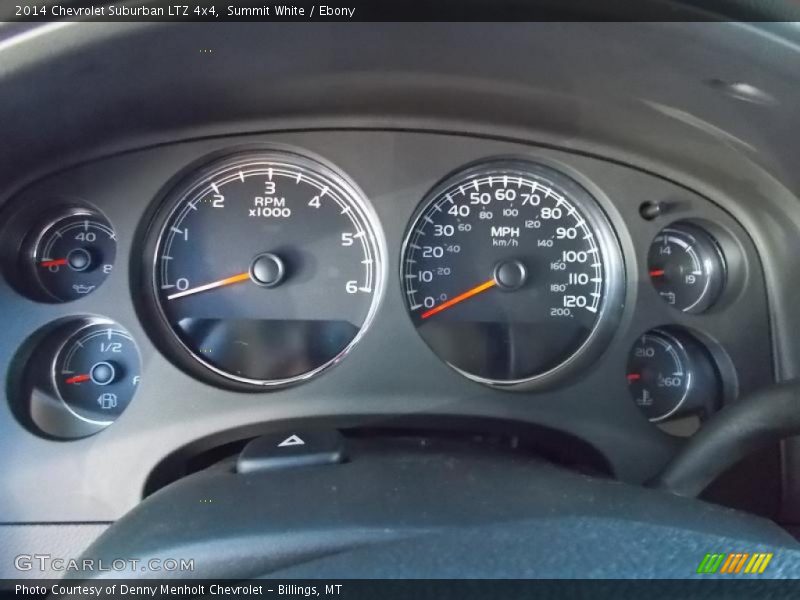 Summit White / Ebony 2014 Chevrolet Suburban LTZ 4x4