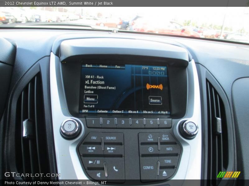 Summit White / Jet Black 2012 Chevrolet Equinox LTZ AWD