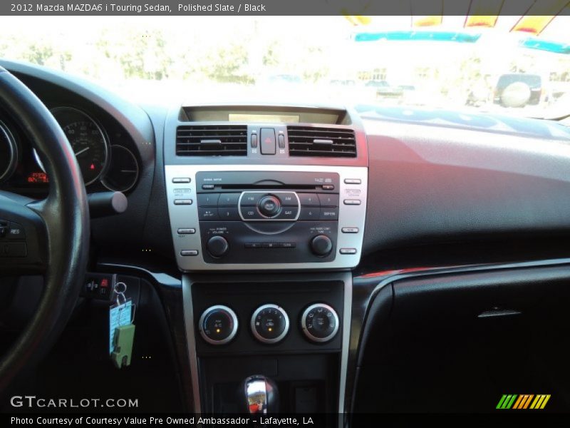 Polished Slate / Black 2012 Mazda MAZDA6 i Touring Sedan