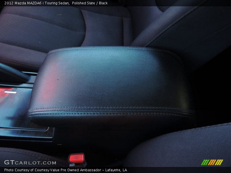Polished Slate / Black 2012 Mazda MAZDA6 i Touring Sedan