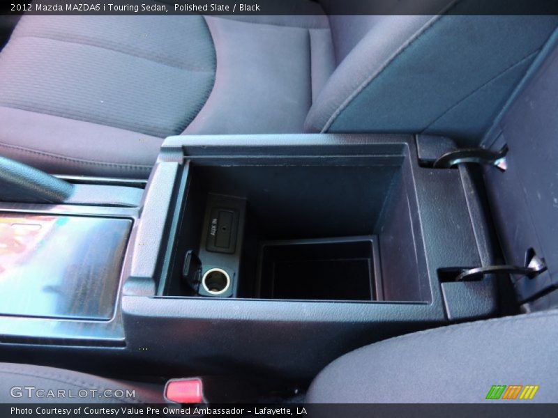Polished Slate / Black 2012 Mazda MAZDA6 i Touring Sedan