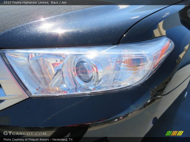 Black / Ash 2013 Toyota Highlander Limited