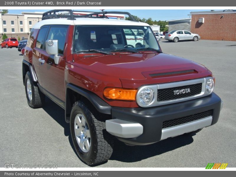 Brick Red / Dark Charcoal 2008 Toyota FJ Cruiser 4WD