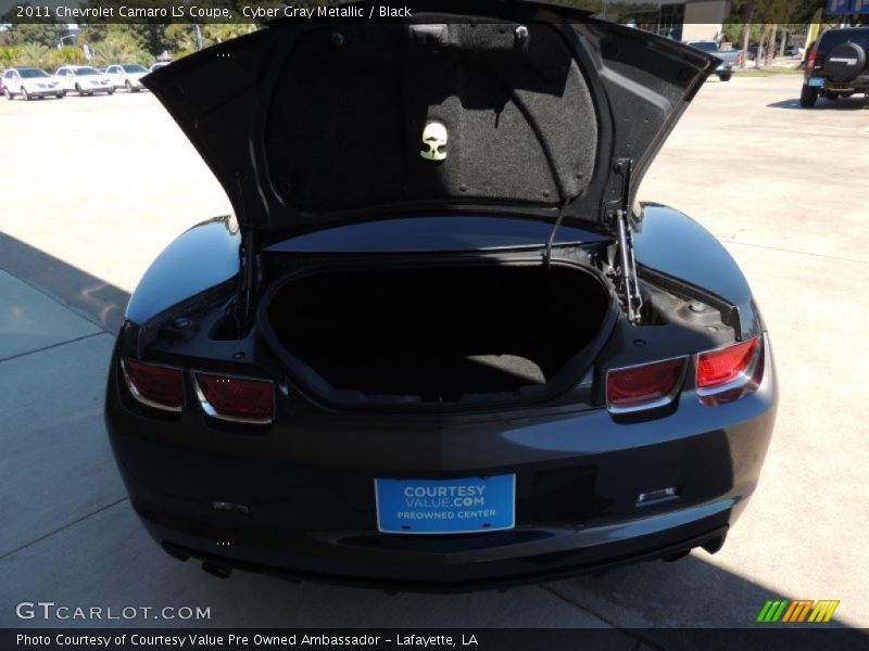 Cyber Gray Metallic / Black 2011 Chevrolet Camaro LS Coupe