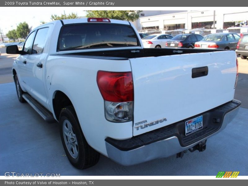 Super White / Graphite Gray 2009 Toyota Tundra CrewMax