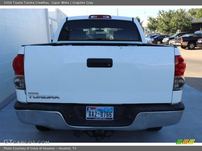 Super White / Graphite Gray 2009 Toyota Tundra CrewMax