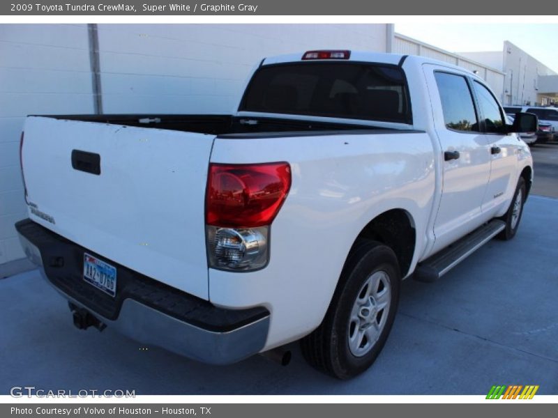 Super White / Graphite Gray 2009 Toyota Tundra CrewMax