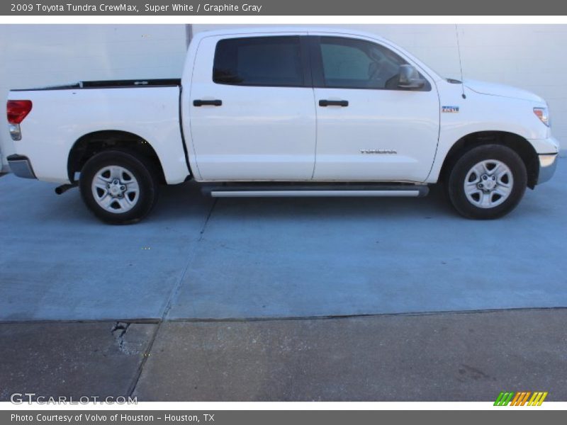 Super White / Graphite Gray 2009 Toyota Tundra CrewMax