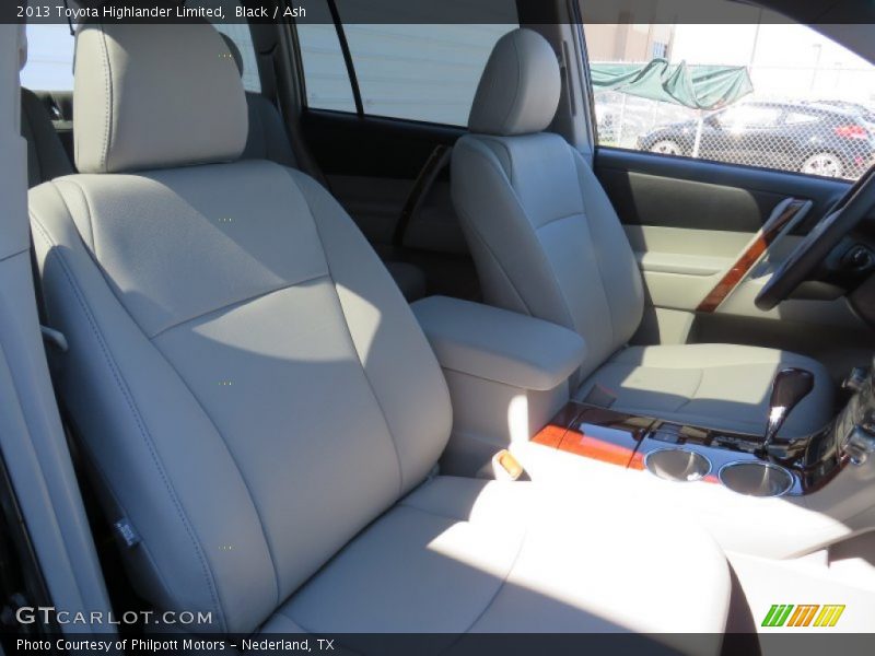 Black / Ash 2013 Toyota Highlander Limited