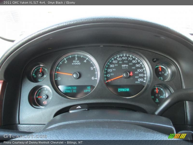 Onyx Black / Ebony 2011 GMC Yukon XL SLT 4x4