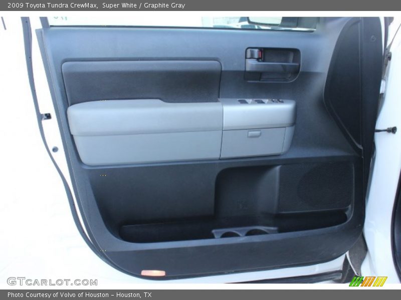 Super White / Graphite Gray 2009 Toyota Tundra CrewMax