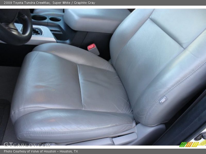 Super White / Graphite Gray 2009 Toyota Tundra CrewMax