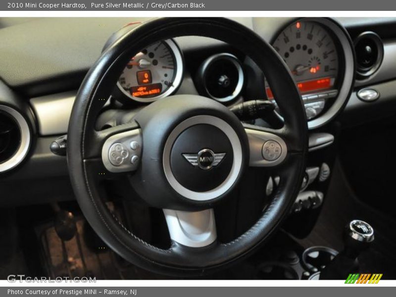 Pure Silver Metallic / Grey/Carbon Black 2010 Mini Cooper Hardtop
