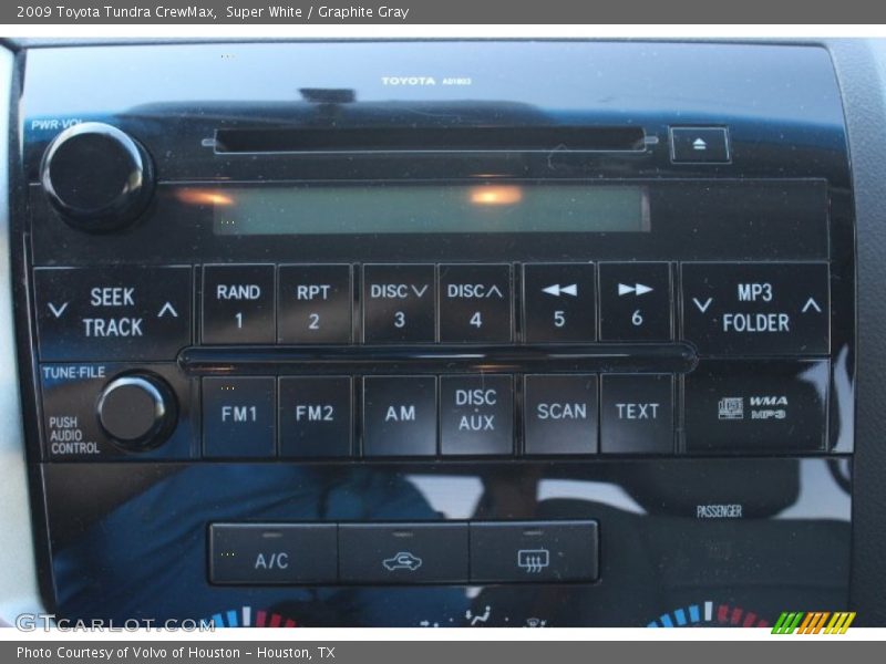 Super White / Graphite Gray 2009 Toyota Tundra CrewMax