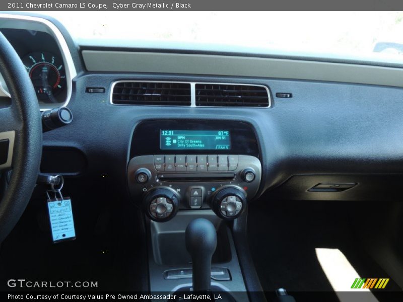 Cyber Gray Metallic / Black 2011 Chevrolet Camaro LS Coupe