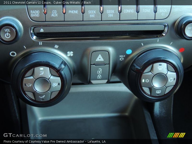 Cyber Gray Metallic / Black 2011 Chevrolet Camaro LS Coupe