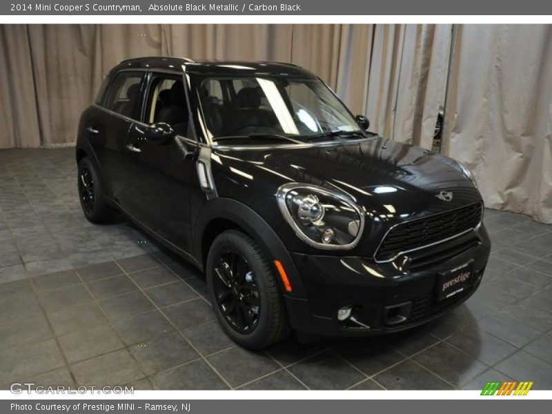 Absolute Black Metallic / Carbon Black 2014 Mini Cooper S Countryman