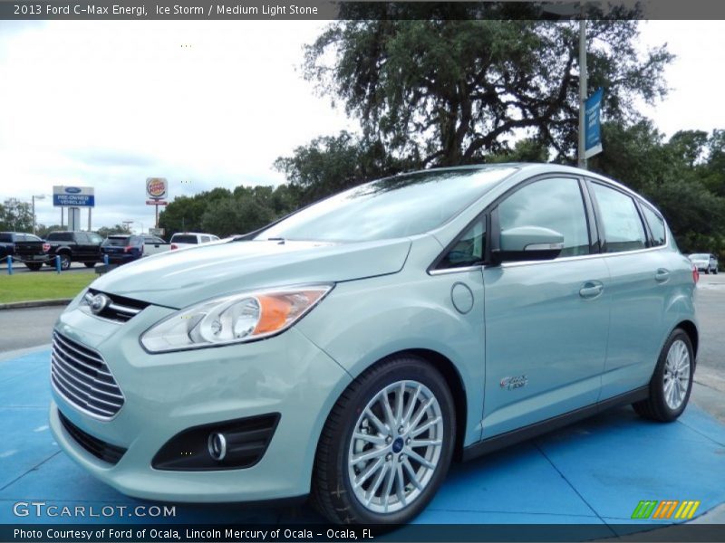 Front 3/4 View of 2013 C-Max Energi