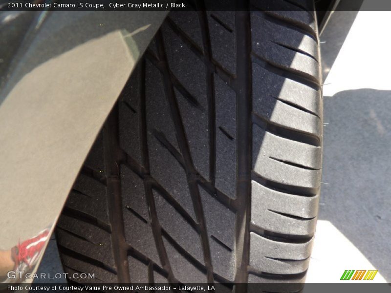 Cyber Gray Metallic / Black 2011 Chevrolet Camaro LS Coupe
