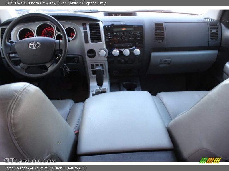 Super White / Graphite Gray 2009 Toyota Tundra CrewMax