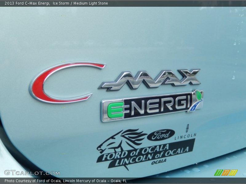 Ice Storm / Medium Light Stone 2013 Ford C-Max Energi
