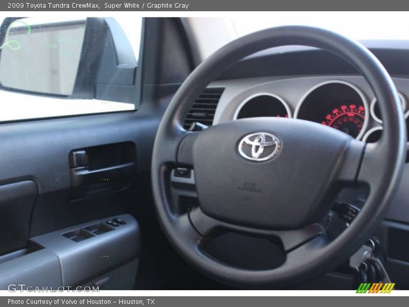 Super White / Graphite Gray 2009 Toyota Tundra CrewMax