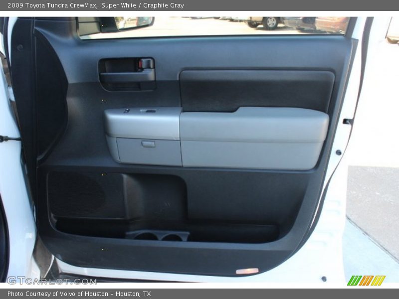 Super White / Graphite Gray 2009 Toyota Tundra CrewMax