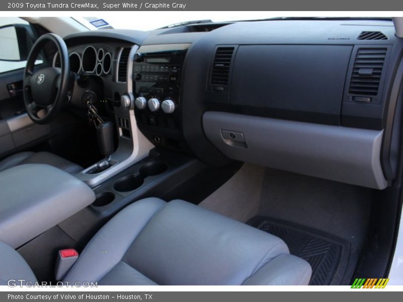 Super White / Graphite Gray 2009 Toyota Tundra CrewMax