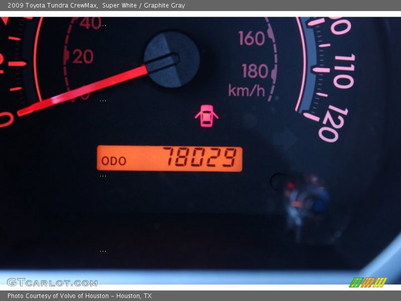 Super White / Graphite Gray 2009 Toyota Tundra CrewMax
