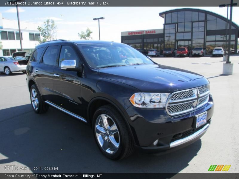 Blackberry Pearl / Black 2011 Dodge Durango Citadel 4x4