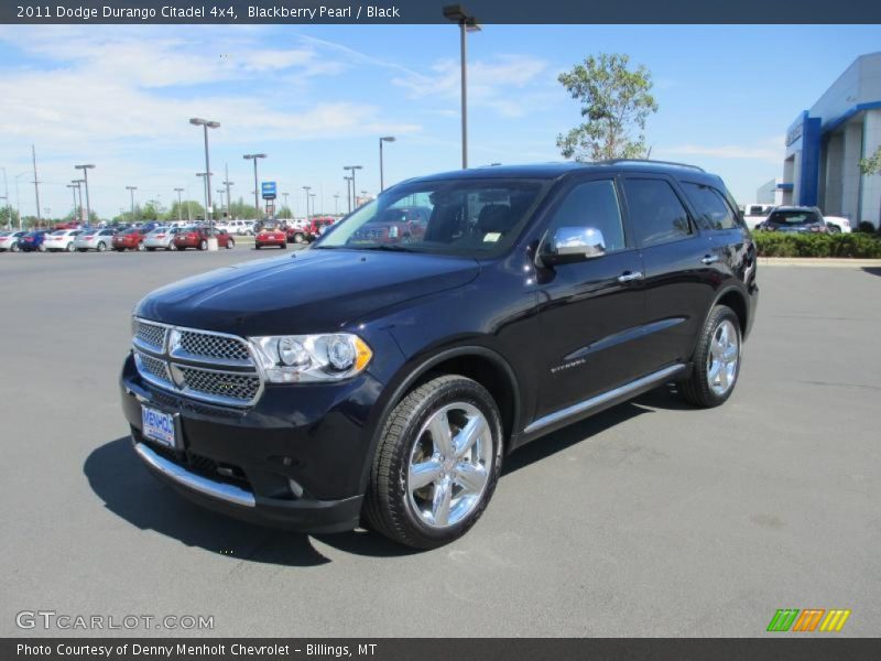 Blackberry Pearl / Black 2011 Dodge Durango Citadel 4x4