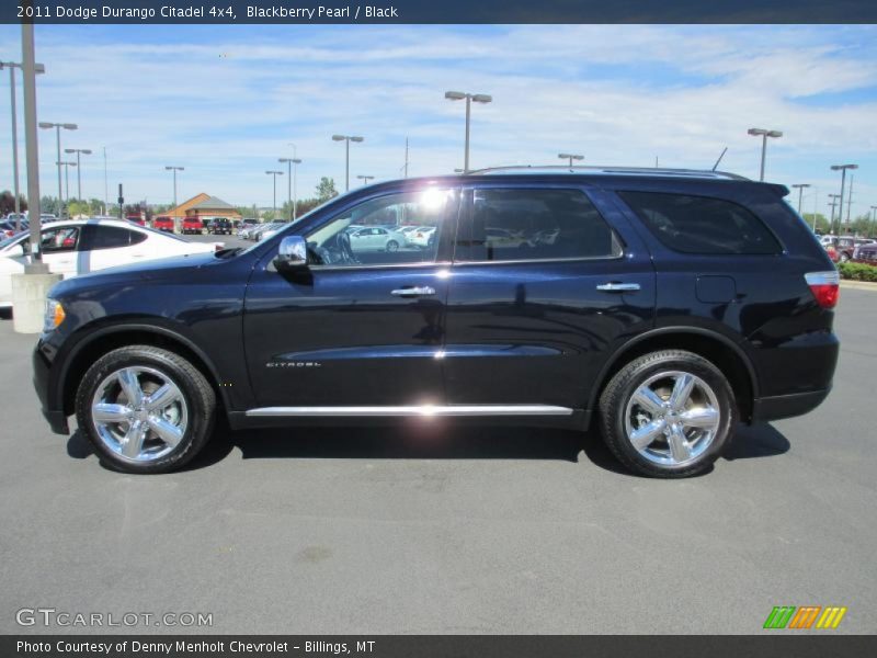 Blackberry Pearl / Black 2011 Dodge Durango Citadel 4x4