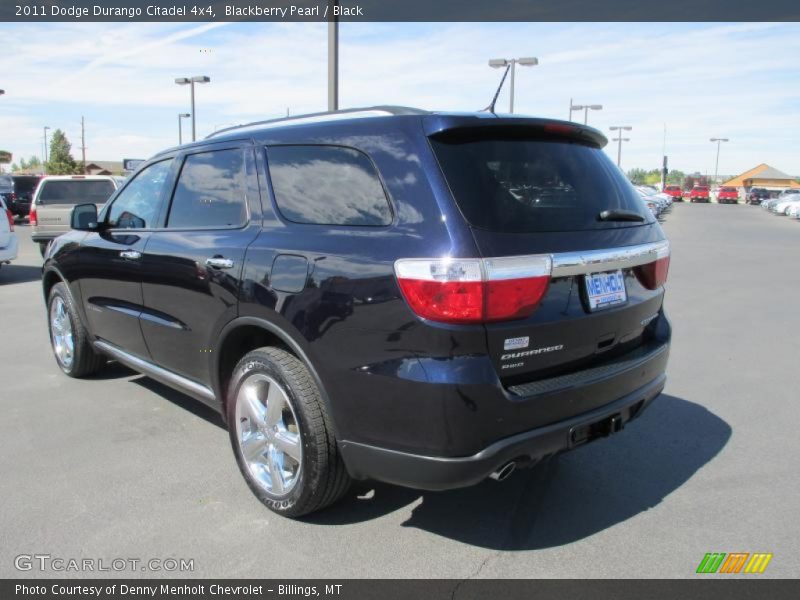 Blackberry Pearl / Black 2011 Dodge Durango Citadel 4x4