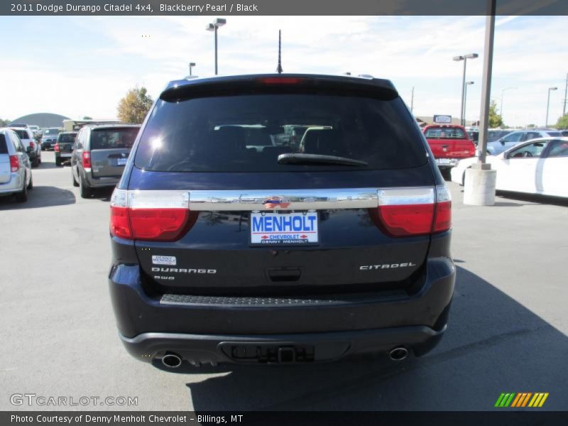 Blackberry Pearl / Black 2011 Dodge Durango Citadel 4x4