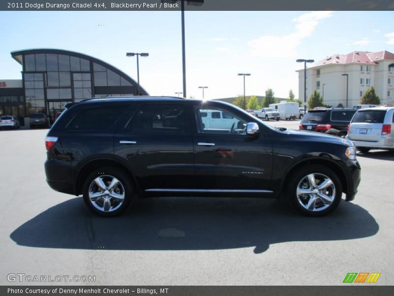 Blackberry Pearl / Black 2011 Dodge Durango Citadel 4x4